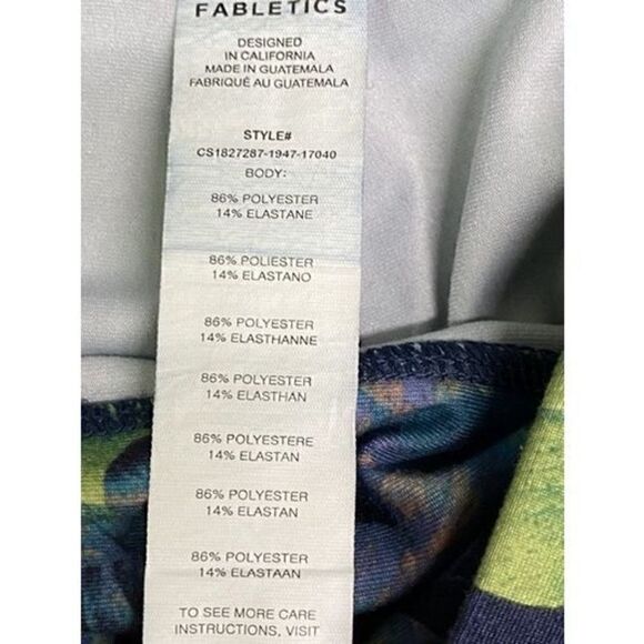 Fabletics Women's Superbloom Define PowerHold® Mid-Rise Capri Leggings Medium - Picture 5 of 10